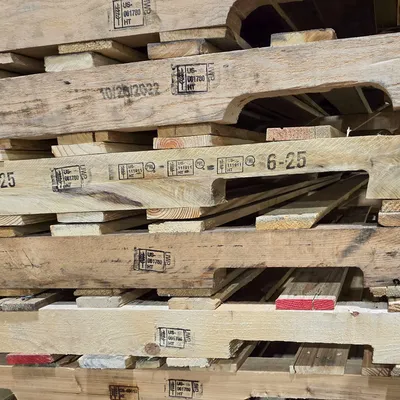 Close-up of heat treatment certification